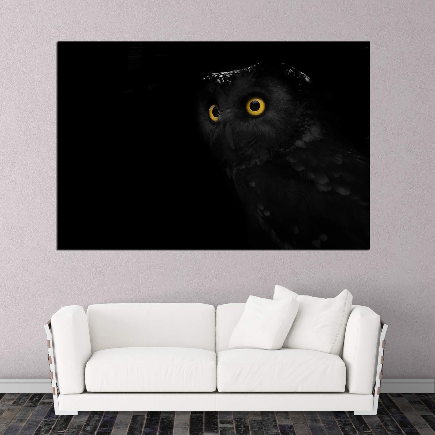 inep-b083y4yksm-owl-tastic-unframed-animals-wall-art-displaying-a-vibrant-owl-poised-on-a-branch.jpeg
